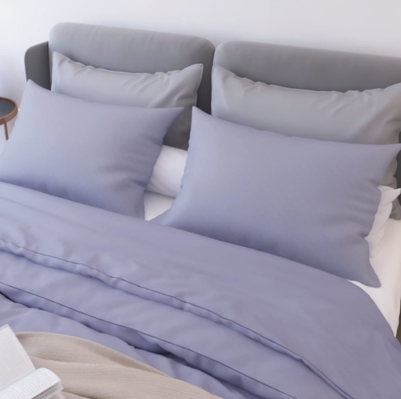 BedStory Queen Duvet Cover Set 3pc 100% Cotton NWT - Picture 2 of 7